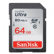 闪迪（SanDisk）64GB 读速80MB/s  SDXC卡